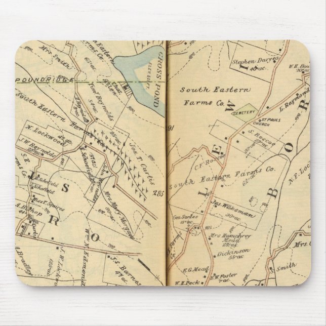 Lewisboro, New York Mousepad (Vorne)