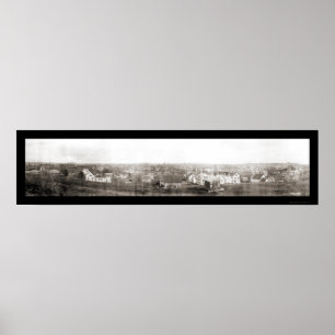 Lewiston, ME Foto 1910 Poster