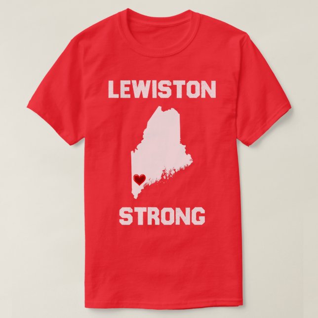 Lewiston Strong TShirt 3 (Design vorne)