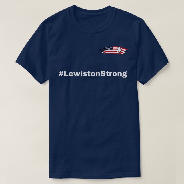 Lewiston Strong TShirt 4 (Design vorne)