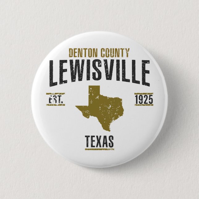 Lewisville Button (Vorderseite)