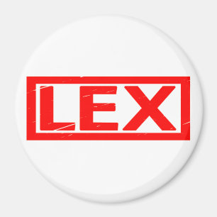 Lex Briefmarke Magnet