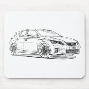 Lex CT200h 2011 Mousepad