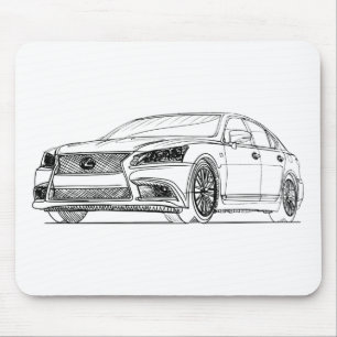 Lex LS460 Fsport 2013 Mousepad