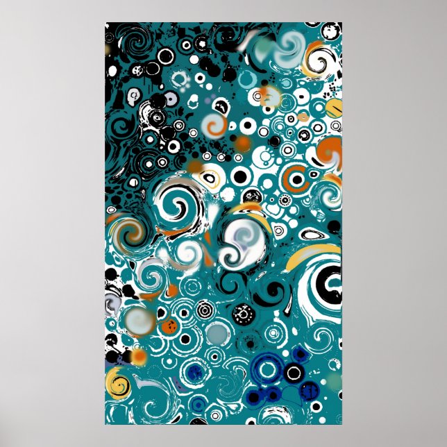 LEXA - Abstraktes Poster (Vorne)