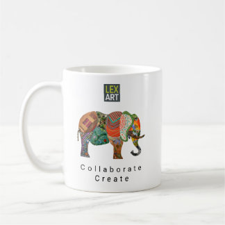 LexArt Collaborate Shirt v2 - Light Color Kaffeetasse