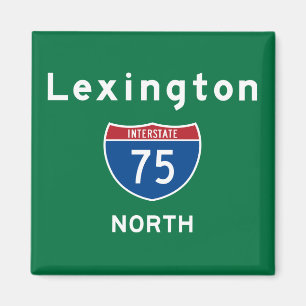 Lexington 75 magnet