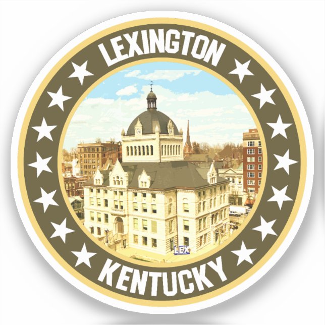 Lexington Aufkleber (Vorderseite)