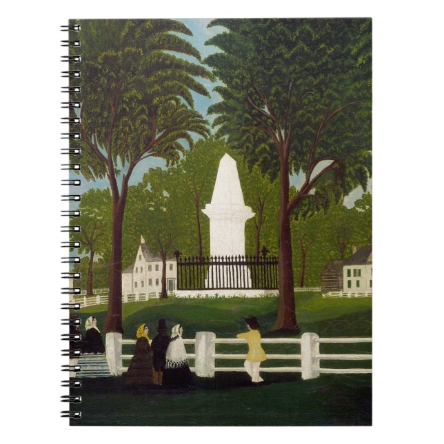 Lexington-Kampf-Monument, c.1830 Notizblock (Vorderseite)