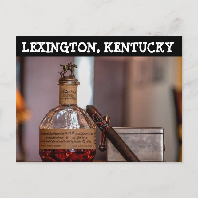 LEXINGTON KENTUCKY BOURBON Postcard Postkarte (Vorderseite)