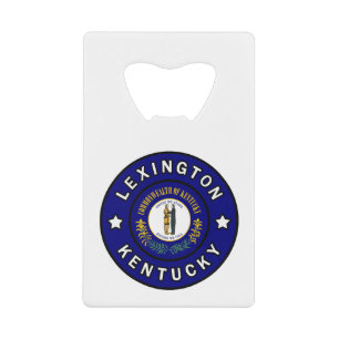 Lexington Kentucky Geldbeutel Flaschenöffner