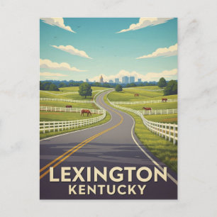 Lexington Kentucky Postcard Postkarte