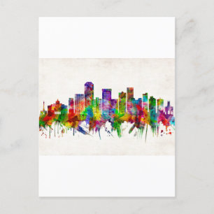 Lexington Kentucky Skyline Einladungspostkarte