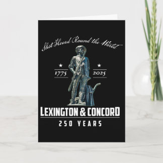 Lexington und Concord 250 Jahre _2  Karte