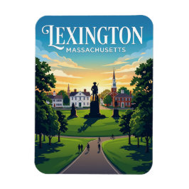 Lexington USA Magnet