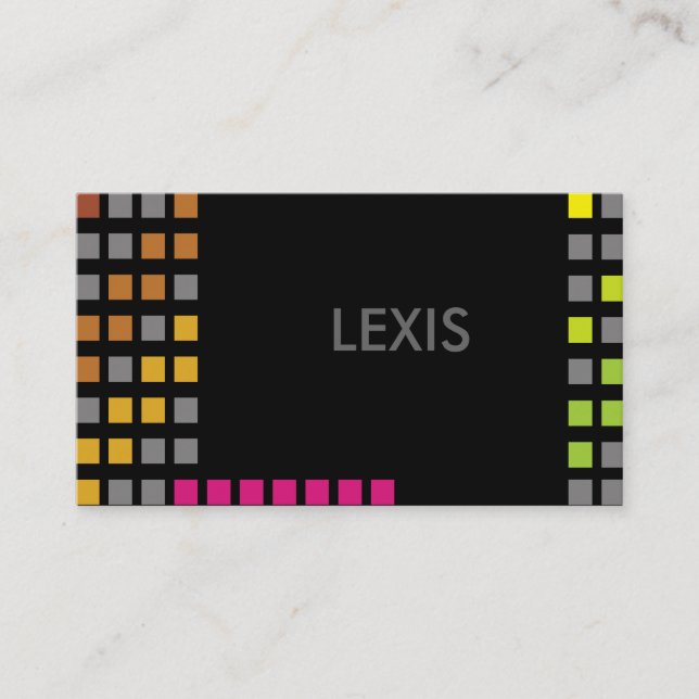 Lexis Cartes de visite (Devant)