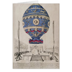 L'expérience du ballon des frères de Montgolfier