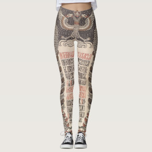 L'exposition de Bilibin Poster art leggings