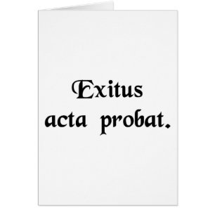 L'extrémité justifie les moyens