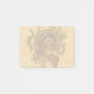 Leyendecker Weihnachtsmann Antik Viktorianisch Post-it Klebezettel