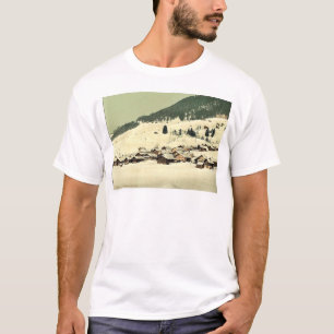 Leysin, das Dorf und Sanatorium im Winter, NAND T-Shirt