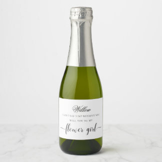 Leyton Minimal Blume Gir Vorschlag Flasche Etikett
