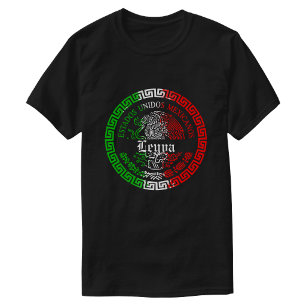 Leyva Herren T-Shirt mit Mexiko-Motiv