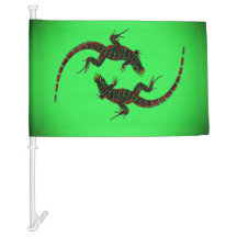 Lézards Yin Yang