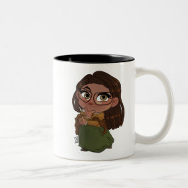 Lezbi Nerdy Two Tone Tasse
