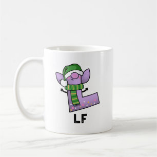 Lf Funny Letter L Pun Kaffeetasse