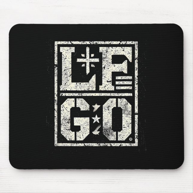 Lf Go Funny Motivierend Mousepad (Vorne)