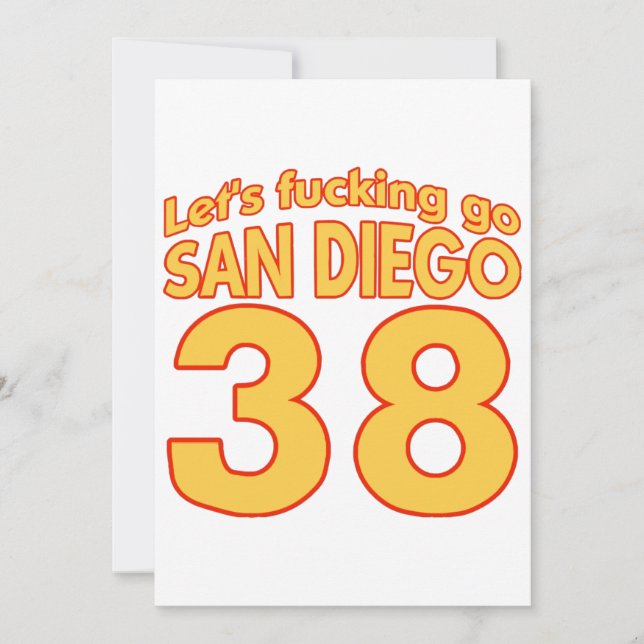 LFG San Diego  Einladung (Vorderseite)