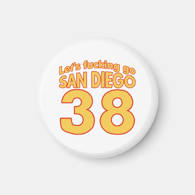 LFG San Diego  Magnet (Vorne)
