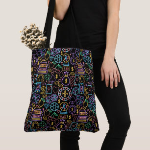Lg. CASINO Tote - Rückseite Tasche