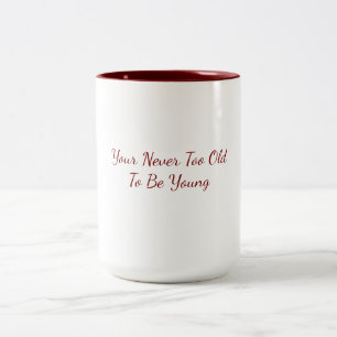 LG-Kaffeetasse Zweifarbige Tasse