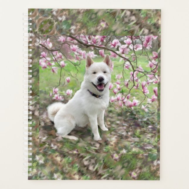 LG Planner White Akita Planer (Vorderseite)