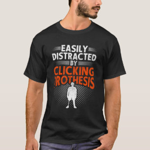 Lg Prothese leicht abgelenkt durch Klick auf Stärk T-Shirt