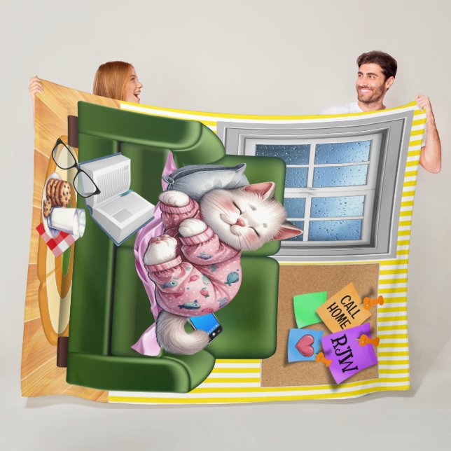 LG WIR LIEBE SIE KÜCHE FLEECE BLANKET (Beispiel)