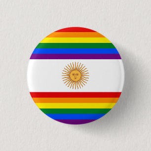 LGBT Argentinien Button