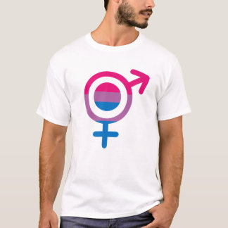 LGBT Bi Pride Proud Bisexualität Flag T-Shirt