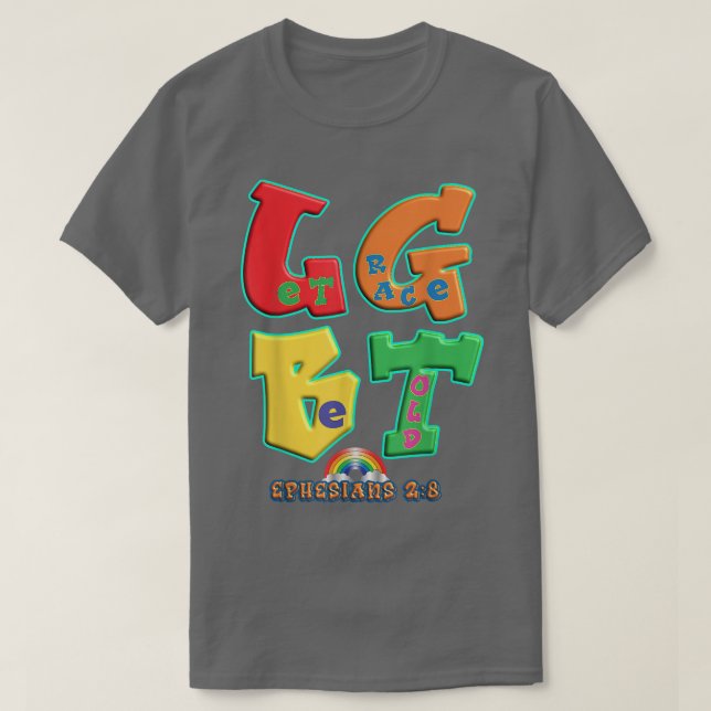 LGBT-Christliche im Monat T-Shirt (Design vorne)