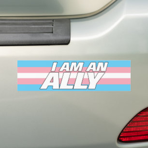 LGBT-Cis-Flag nur für Transgender-Preis Autoaufkleber