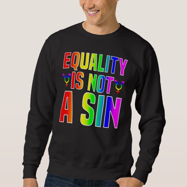 Lgbt Equality Sweatshirt (Vorderseite)