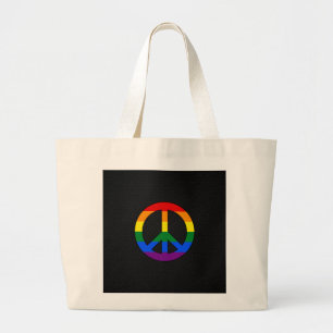 LGBT-Fahnezeichen Jumbo Stoffbeutel