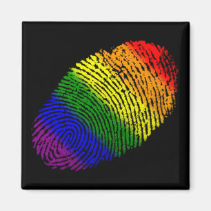LGBT Fingerabdruck Magnet