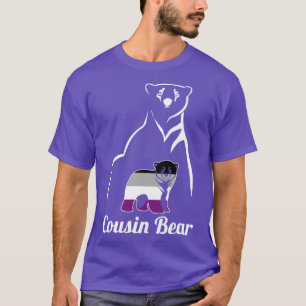 LGBT-Flag für asexuelle Cousin mit Ace-Pride T-Shirt