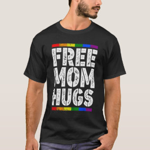 LGBT-Flag LGBTQ-Rainbow-Pride-Mutter - gratis Mama T-Shirt