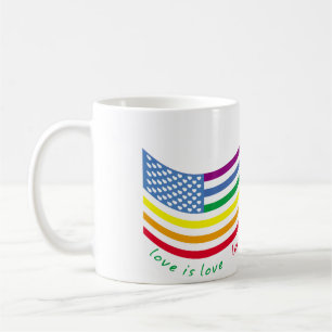 LGBT-Flagge Kaffeetasse