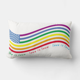 LGBT-Flagge Lendenkissen