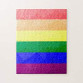 LGBT-Flagge Regenbogenlinien geometrisches Maschen